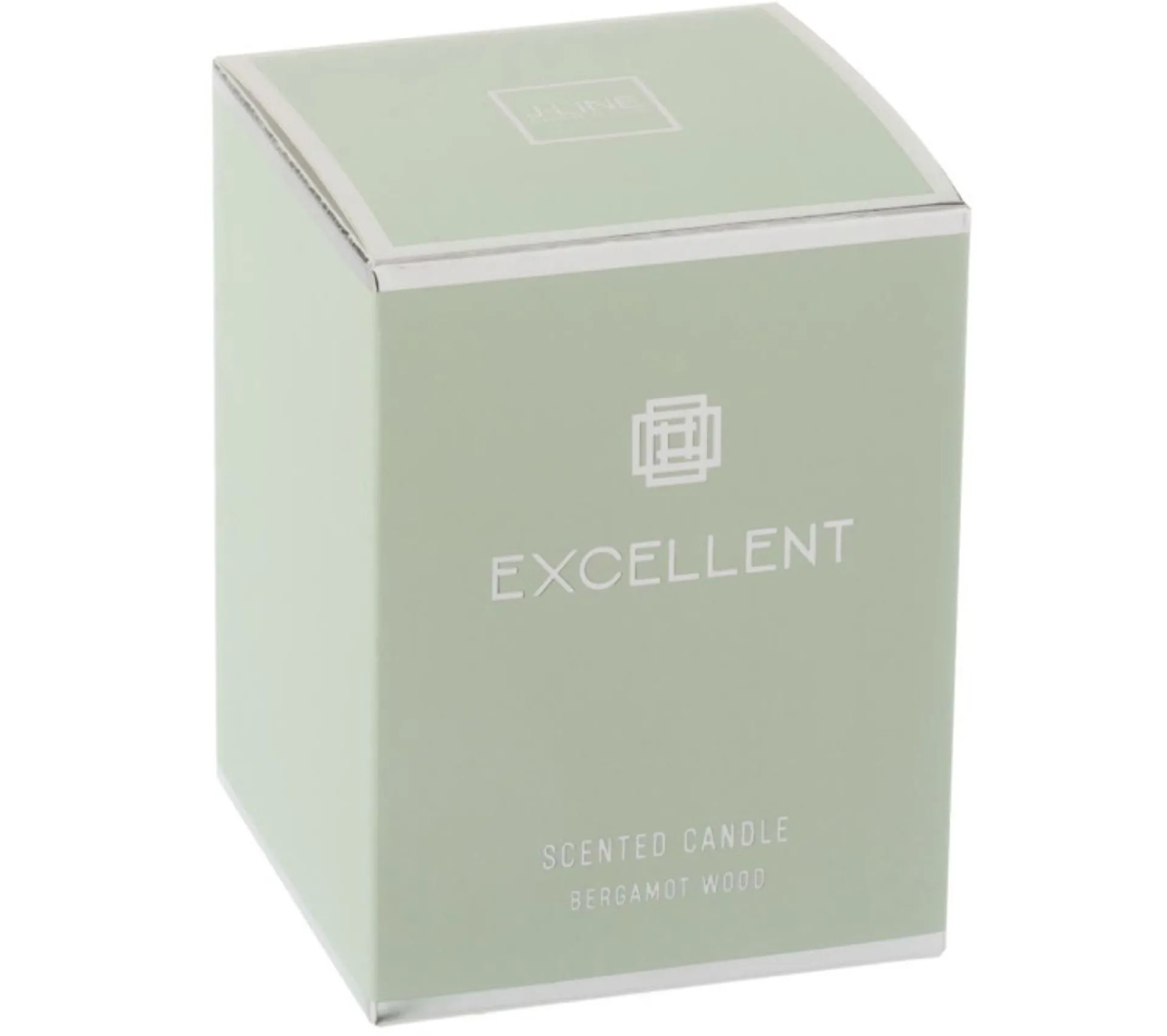 Flash Sale * Bougie Parfumee En Verre "Excellent" 12Cm Bergamot Wood Vert