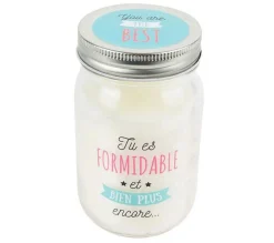 Cheap * Bougie Parfumee En Verre "Formidable" 13Cm Roses Eternelles