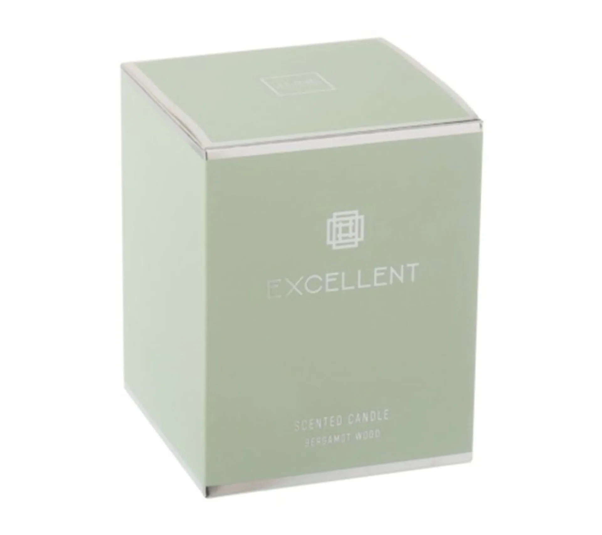 Clearance * Bougie Parfumee En Verre "Excellent" 14Cm Bergamot Wood Vert