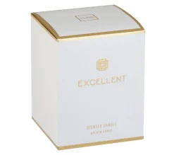 Best Sale * Bougie Parfumee En Verre "Excellent" 14Cm Golden Honey