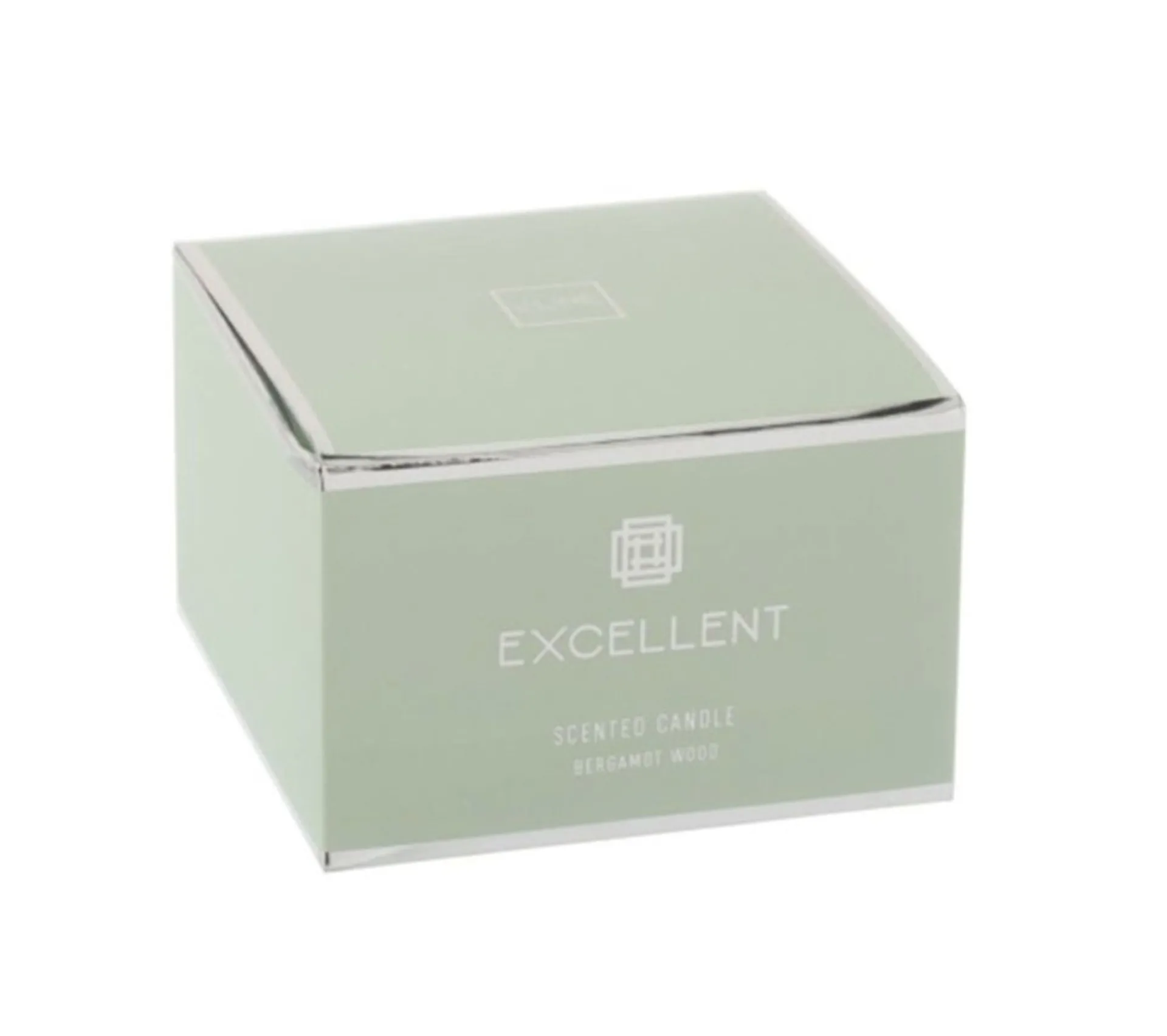 Fashion * Bougie Parfumee En Verre "Excellent" 13Cm Bergamot Wood Vert