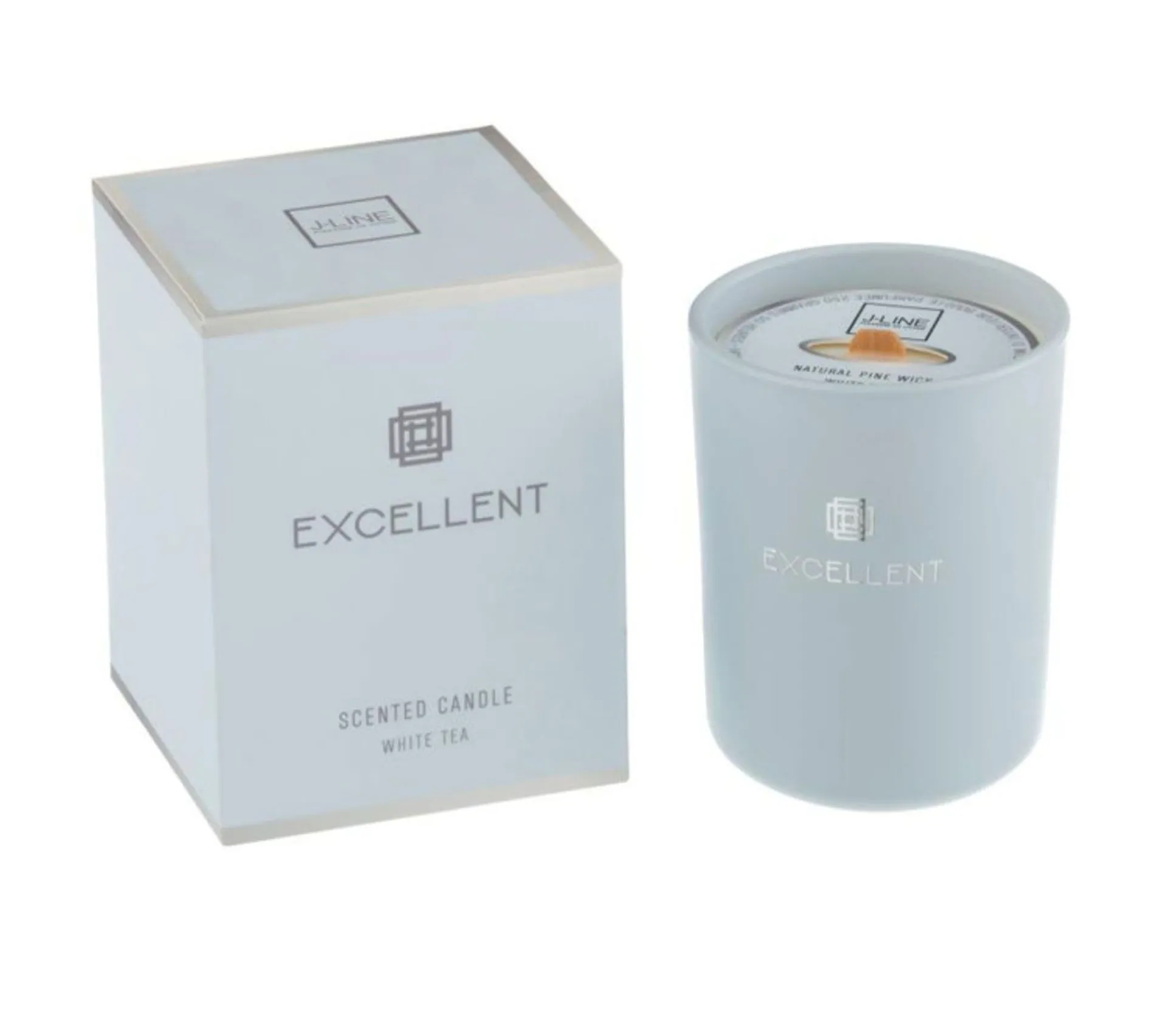 Cheap * Bougie Parfumee En Verre "Excellent" 12Cm White Tea