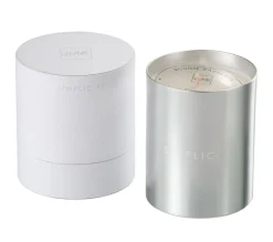 Flash Sale * Bougie Parfumee "Simplicity" 12Cm Argent Et Blanc
