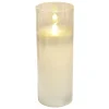 Online * Bougie Ronde Led "Verrine" 20Cm Blanc