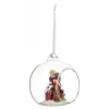 * Guirlande Et Boule De Sapin^Boule De Noël En Verre "Ouverte" 9Cm Transparent