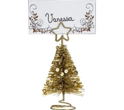 Discount * Cavalier De Table Sapin "Colorama" 10Cm Or