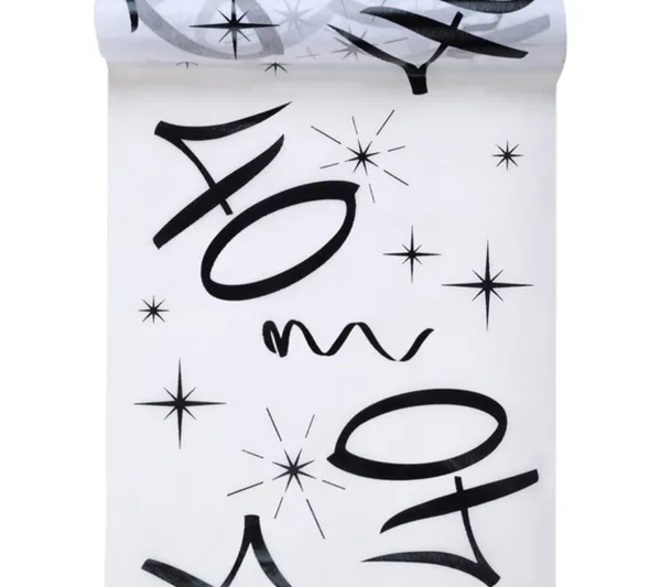 * Anniversaire Et Autres Fêtes^Chemin De Table Anniversaire Non-Tisse 40 Ans - Santex