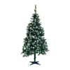 CHRISTMAS DAY Sapin Et Accessoire^ Sapin De Noël Artificiel Vert Pointes Blanches - 1.50M - 4177