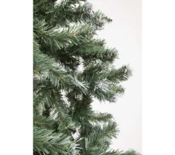 CHRISTMAS DAY Sapin Et Accessoire^ Sapin De Noël Artificiel Vert Pointes Blanches - 1.50M - 4177