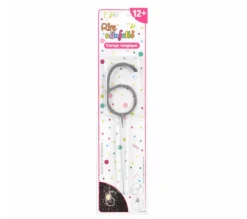 * Anniversaire Et Autres Fêtes^Cierge Magique "Chiffre 6" 15Cm Argent