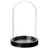 Store * Cloche Décorative En Verre "Shine" 26Cm Noir