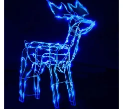 Store * Cordon Lumineux De Noël 3 Pcs Rennes 229 Led