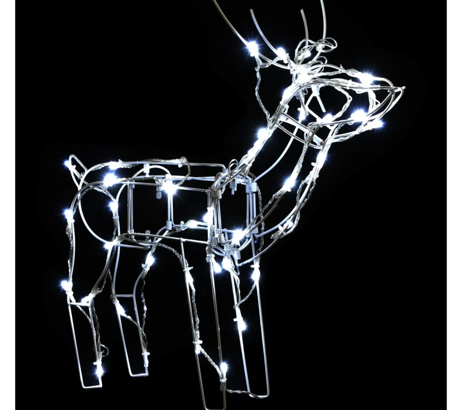 Clearance * Cordon Lumineux De Noël 3 Pcs Rennes 229 Led