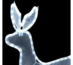 Cheap * Cordon Lumineux De Noël Renne Et Traineau Avec Maille 432 Led