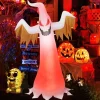 COSTWAY Anniversaire Et Autres Fêtes^ 1,8 M Fant Me Gonflable Décoration Halloween Avec Gonfleur Tanche/Sac De Sable Integre