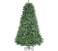 COSTWAY Sapin Et Accessoire^ Sapin De Noël Artificiel 180 Cm Avec 1130 Rameaux Denses Support Metallique Pliable Charnieres