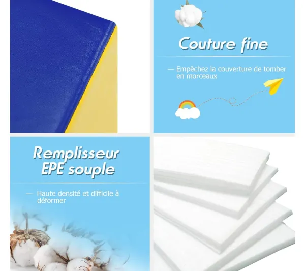 COSTWAY Sapin Et Accessoire^ Sapin De Noël Artificiel 225Cm Aiguilles En Pvc Avec Support En Metal Pliable 1258 Pointes De Branch