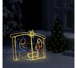 Online * Décoration De La Creche De Noël 240 Led 116X41X87 Cm