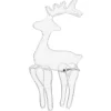 Online * Décoration De Noël De Renne Avec Maille 306 Led 60X24X89 Cm