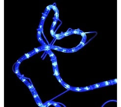 Best Sale * Décoration De Noël D'Exterieur Renne Et Traineau 252 Led