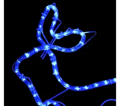 Hot * Décoration De Noël D'Exterieur Renne Et Traineau 576 Led