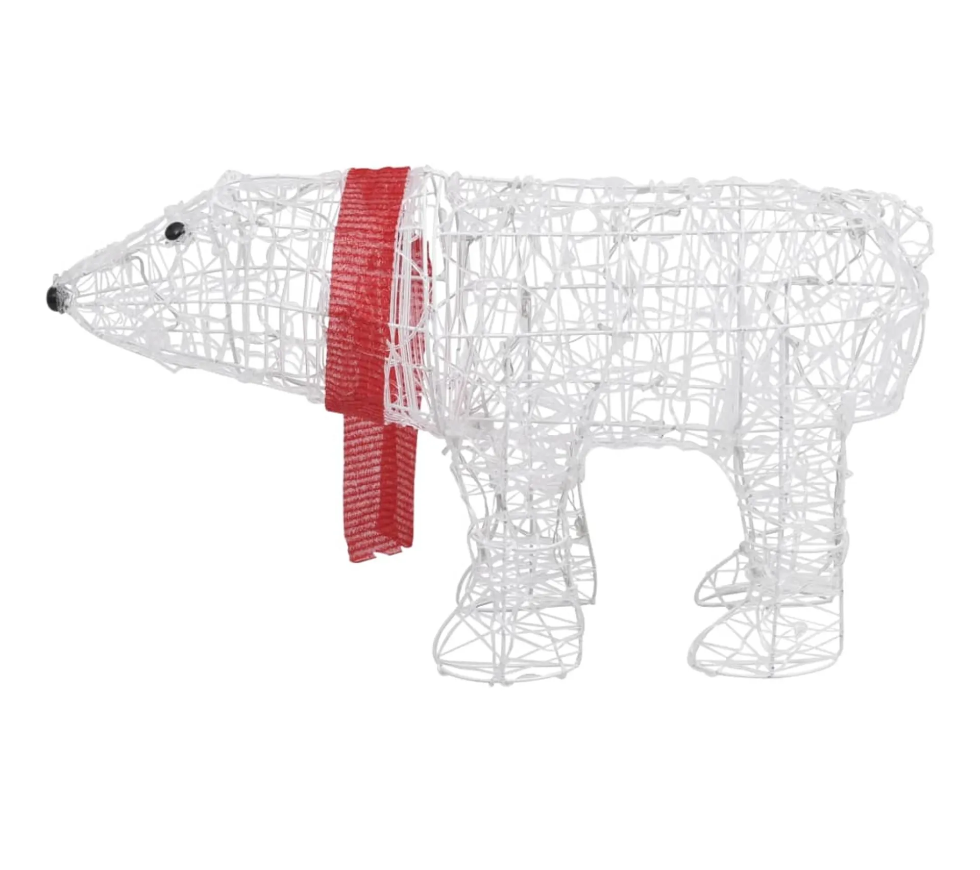 Online * Décoration Lumineuse De Noël Ours 45 Led 71X20X38 Cm Acrylique