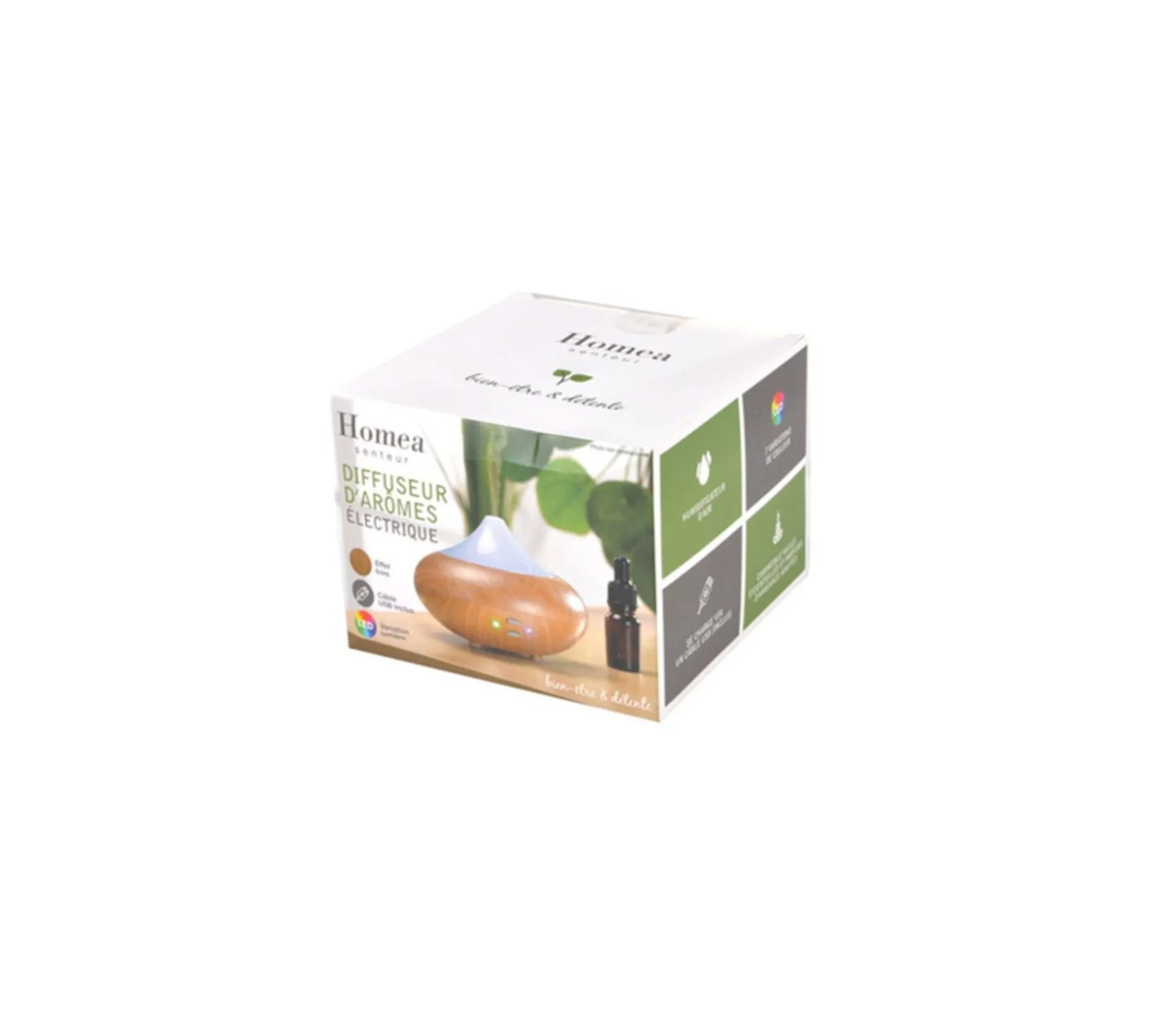 Cheap * Diffuseur De Parfum Electrique "Goutte" 210Ml Naturel