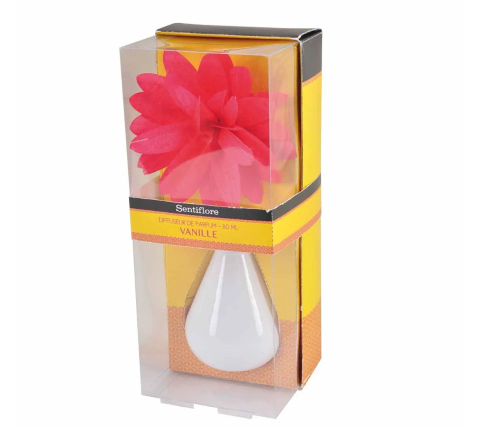 Outlet * Diffuseur De Parfum "Tige Fleur" 80Ml Vanille