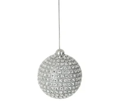 DOUCEUR D'INTERIEUR Guirlande Et Boule De Sapin^Douceur D'Interieur 6 Boules Argente Strass De Noël