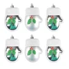DOUCEUR D'INTERIEUR Guirlande Et Boule De Sapin^Douceur D'Interieur 6 Boules De Noël Gants Décores Argent