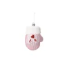 DOUCEUR D'INTERIEUR Guirlande Et Boule De Sapin^Douceur D'Interieur 2 Suspensions Gant De Noël Rose