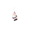 DOUCEUR D'INTERIEUR Guirlande Et Boule De Sapin^Douceur D'Interieur 2 Suspensions Pere Noël Et Sa Hotte Rose
