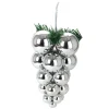 DOUCEUR D'INTERIEUR Guirlande Et Boule De Sapin^Douceur D'Interieur Grappe De 25 Boules Argent