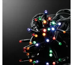 DOUCEUR D'INTERIEUR Guirlande Et Boule De Sapin^Douceur D'Interieur Guirlande Exterieur 180 Led Multicouleur 20M Fil Noir