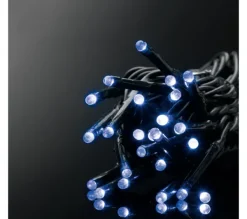 DOUCEUR D'INTERIEUR Guirlande Et Boule De Sapin^Douceur D'Interieur Guirlande Exterieur 180 Led Bleu 20M Fil Noir