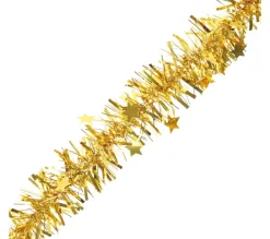 DOUCEUR D'INTERIEUR Guirlande Et Boule De Sapin^Douceur D'Interieur Guirlande Etoile 2M Or 3 Plis
