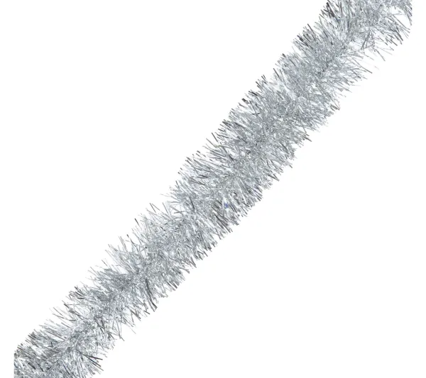 DOUCEUR D'INTERIEUR Guirlande Et Boule De Sapin^Douceur D'Interieur Guirlande 2M Argent 6 Plis