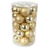 DOUCEUR D'INTERIEUR Guirlande Et Boule De Sapin^Douceur D'Interieur Kit De 25 Boules De Noël Or