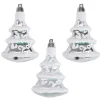 DOUCEUR D'INTERIEUR Guirlande Et Boule De Sapin^Douceur D'Interieur Set De 3 Suspensions Sapins Argent