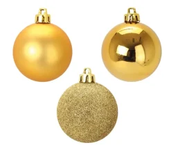 DOUCEUR D'INTERIEUR Guirlande Et Boule De Sapin^Douceur D'Interieur Set De 12 Boules Or