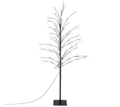 ECD GERMANY Sapin Et Accessoire^ Arbre Led Lumineux 150 Cm 360 Leds Blanc Chaud Décoration De Noël + Minuterie