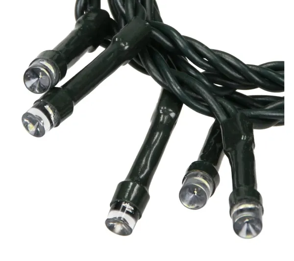 ECD GERMANY Guirlande Et Boule De Sapin^ Guirlande Lumineuse Pour Arbre Noël 480 Led Blanc Chaud 48M Interieur/Exterieur