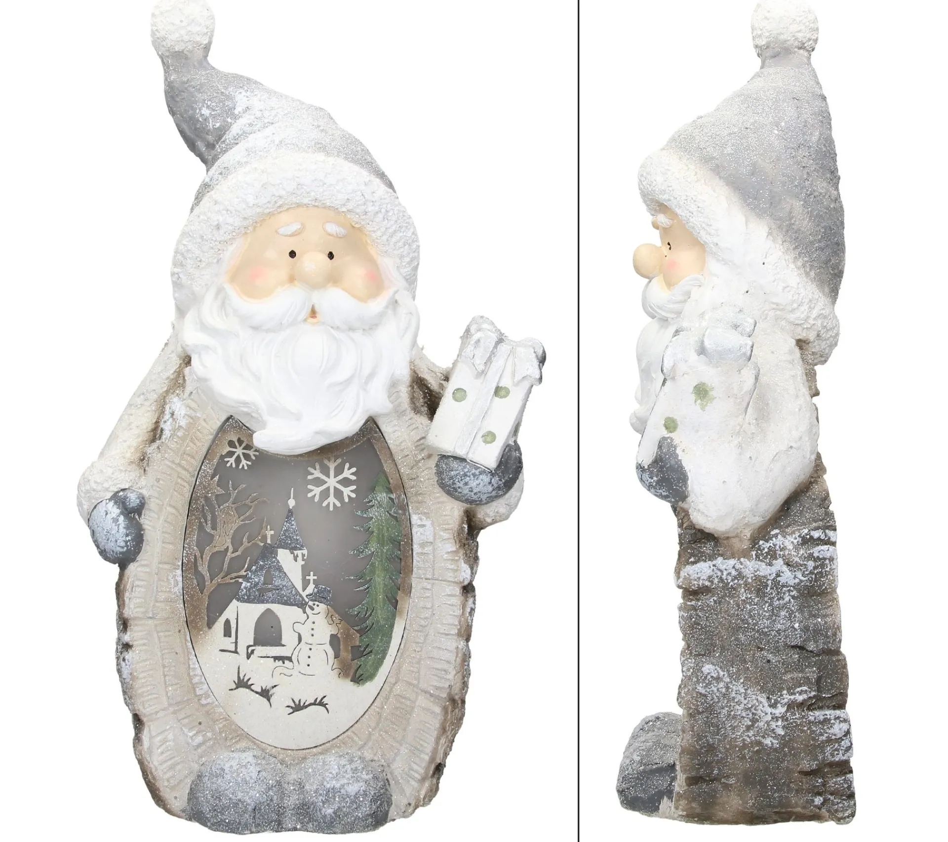 Flash Sale ECD GERMANY Pere Noël Déco Led D'Eclairage Hivernal Figurine Personnages Décoration De Noël