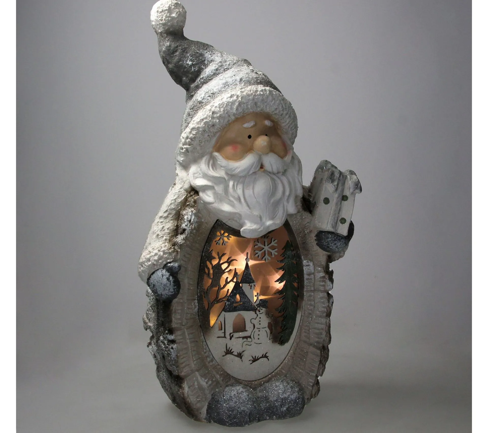 Flash Sale ECD GERMANY Pere Noël Déco Led D'Eclairage Hivernal Figurine Personnages Décoration De Noël