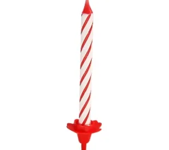 FACKELMANN Anniversaire Et Autres Fêtes^ 2 Lots De 24 Bougies D'Anniversaire Et 12 Bobeches Rio Party