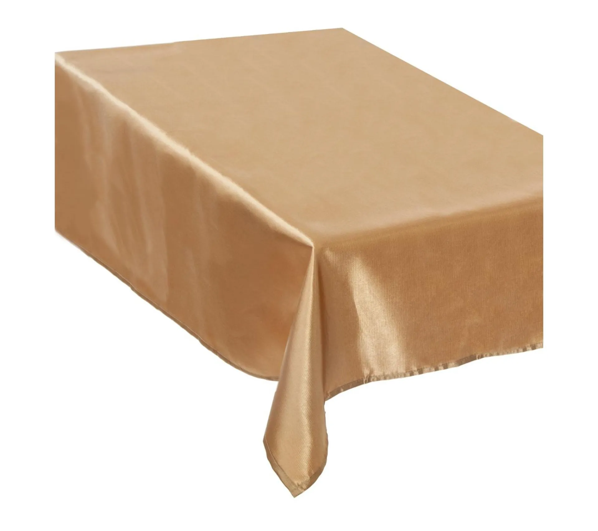Shop FEERIC LIGHTS AND CHRISTMAS Nappe Satin Or 140 X 240 Cm