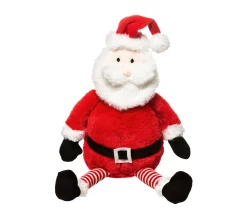 Discount FEERIC LIGHTS AND CHRISTMAS Peluche Pere Noël Traditionnel En Habit Rouge Et Blanc H 35 Cm