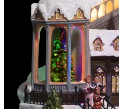 Online FEERIC LIGHTS AND CHRISTMAS Eglise De Noël Avec Riviere Animee Et Lumineuse - Multicolore