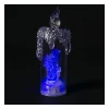 New FEERIC LIGHTS AND CHRISTMAS Bougie Lumineuse Avec Personnage A L'Interieur Led A Variation De Couleur H 16 Cm