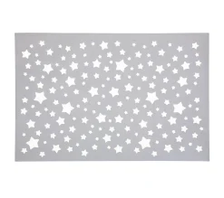 Cheap FEERIC LIGHTS AND CHRISTMAS Set De Table De Noël Design Ajoure Etoile - L. 30 X L. 45 Cm - Argent